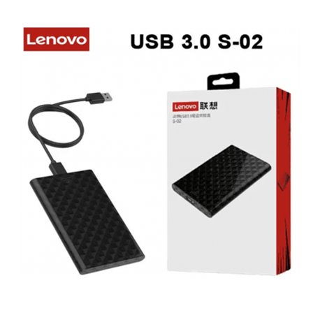 Lenovo Hdd Enclosure Sata 2.5 inch S-02 Usb 3.0