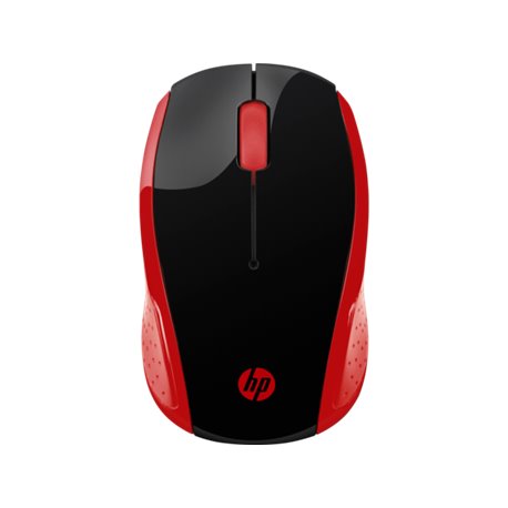 HP 200 Wireless Mouse Red 2HU82AA