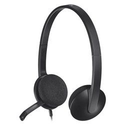 Logitech H340 USB Headset with Noise-Cancelling Mic  (981-000477)