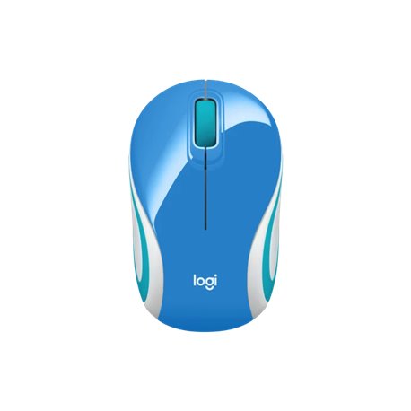 Logitech M187 Mini Wireless Mouse (910-005372) Blue