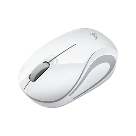 Logitech M187 Mini Wireless Mouse (910-005380) White