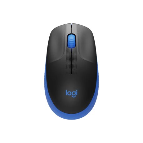 Logitech M190 Full-Size Wireless Mouse (910-005914) Blue