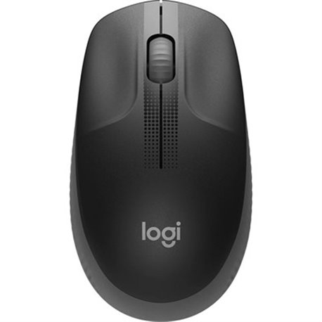 Logitech M191 Full-Size Wireless Mouse (910-005927) Mid Grey