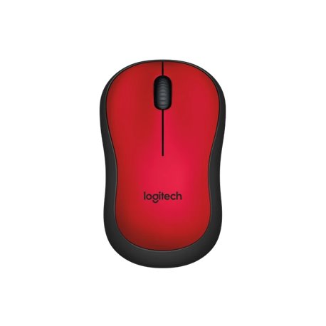 Logitech M221 Silent Wireless Mouse (910-004884) Red/Black