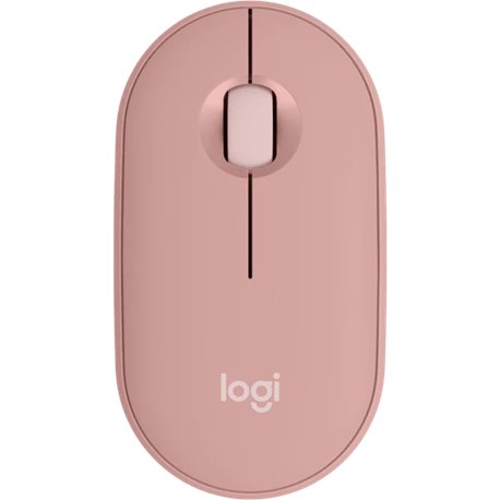 LOGITECH PEBBLE M350S 2 ROSE WIRELESS MOUSE (910-006987)
