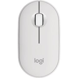 LOGITECH PEBBLE M350S 2 WHITE WIRELESS MOUSE (910-006986)
