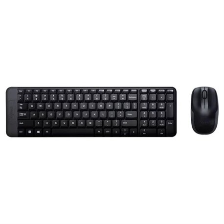 Logitech MK220 Compact Wireless Keyboard Mouse Combo (920-003235)