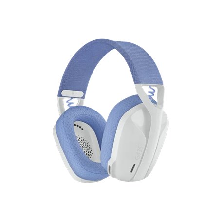 Logitech G435 Ultra-light Wireless Bluetooth Gaming Headset (981-001075) Off White and Lilac