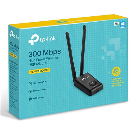 TP link 300Mbps High Power Wireless USB Adapter TL-WN8200ND