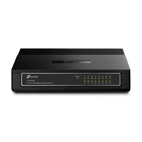 TP Link TL-SF1016D - 16-Port 10/100Mbps Desktop Switch
