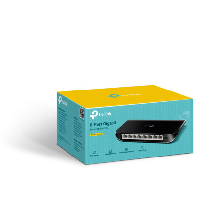 TP Link TL-SG1008D - 8-Port Gigabit Desktop Switch