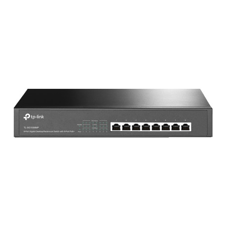 TP Link TL-SG1008MP - 8-Port Gigabit Desktop/Rackmount Switch with 8-Port PoE+