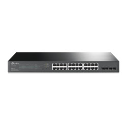 TP Link TL-SG2428P -JetStream 28-Port Gigabit Smart Switch with 24-Port PoE+