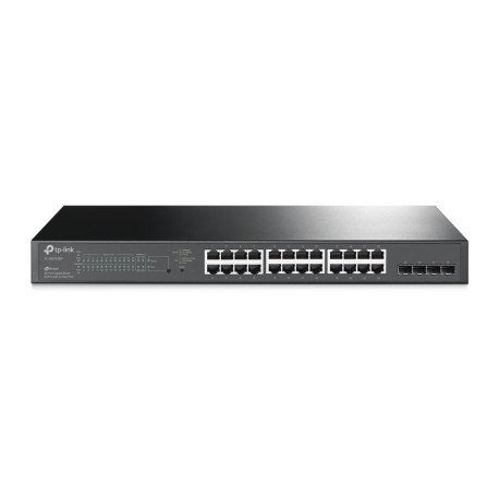 TP Link TL-SG2428P -JetStream 28-Port Gigabit Smart Switch with 24-Port PoE+