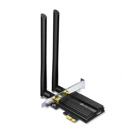 TP-Link Archer TX50E AX3000 Wi-Fi 6 Bluetooth 5.2 PCIe Adapter 2 High-Gain Dual Band Antennas