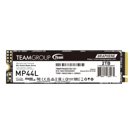 TeamGroup MP44L M.2 PCIe 4.0 SSD 2TB