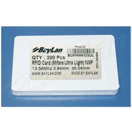 Cards RFID PVC BCRMNW325-UL