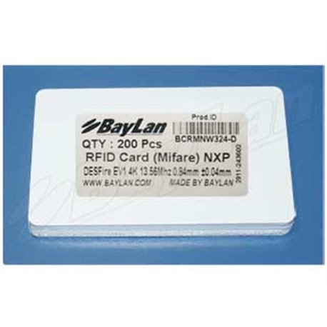 Cards RFID PVC BCRMNW324-D