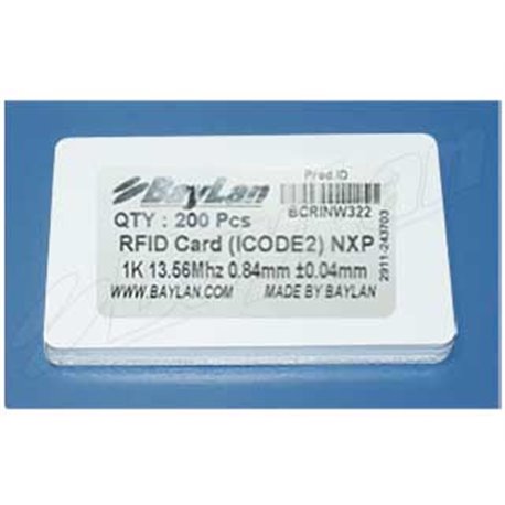 Cards RFID PVC BCRINW322