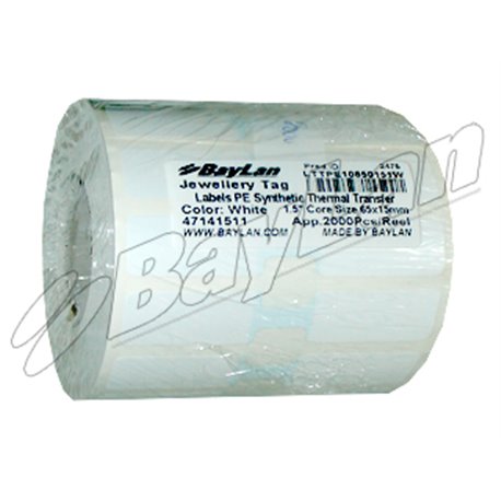 Labels PE Synthetic Thermal Transfer LTTPE1065015