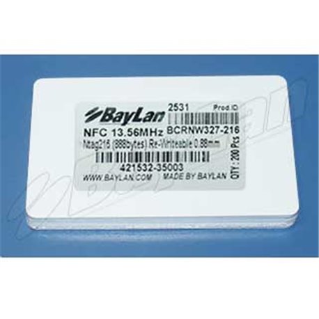 Cards RFID PVC BCRMNW327-216