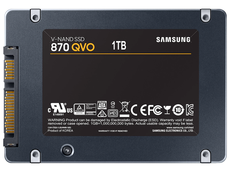 860 QVO SATA 2.5" SSD 1TB