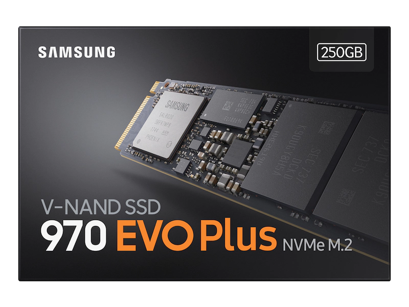 Samsung V-NAND SSD 970 EVO PLUS NVME M.2 250GB
